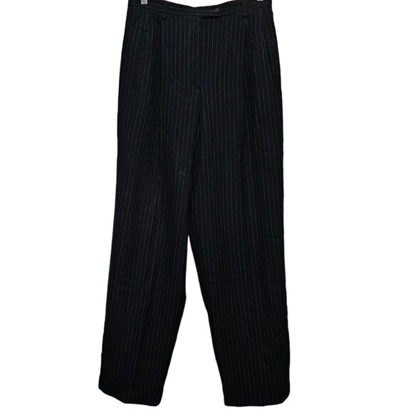 Jeffrey Beene Sports Wool Black & White‎ Slacks Size 12 (RN 58969) - Picture 1 of 8
